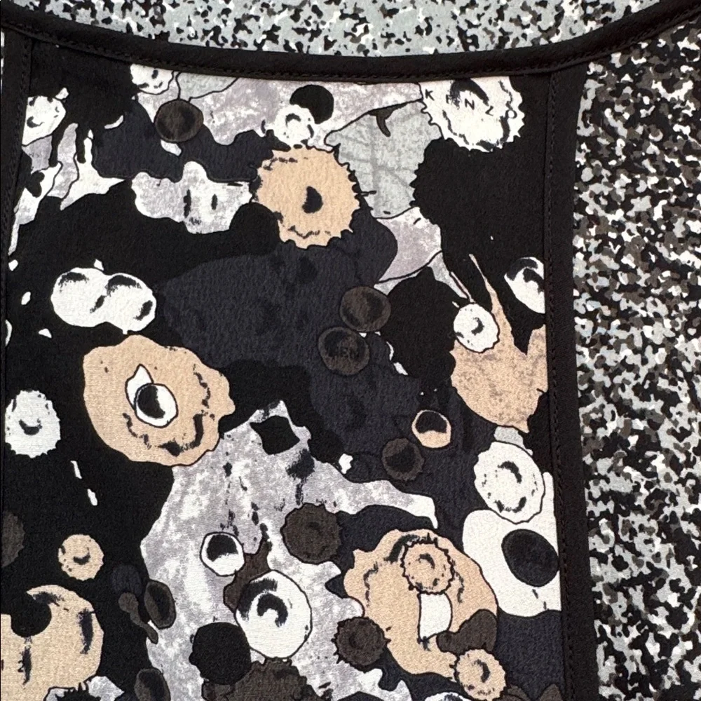 Kenzo Kimono Style Belted Blouse, FR 38 - Picture 8 of 8
